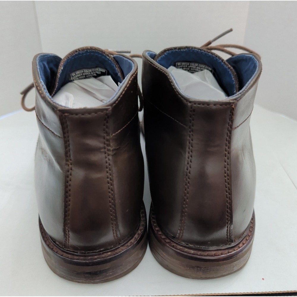 Mark Nason X Skechers Men's Sz 11 Brown Leather Chukka Lace-Up Boots Beatles - Picture 4 of 9